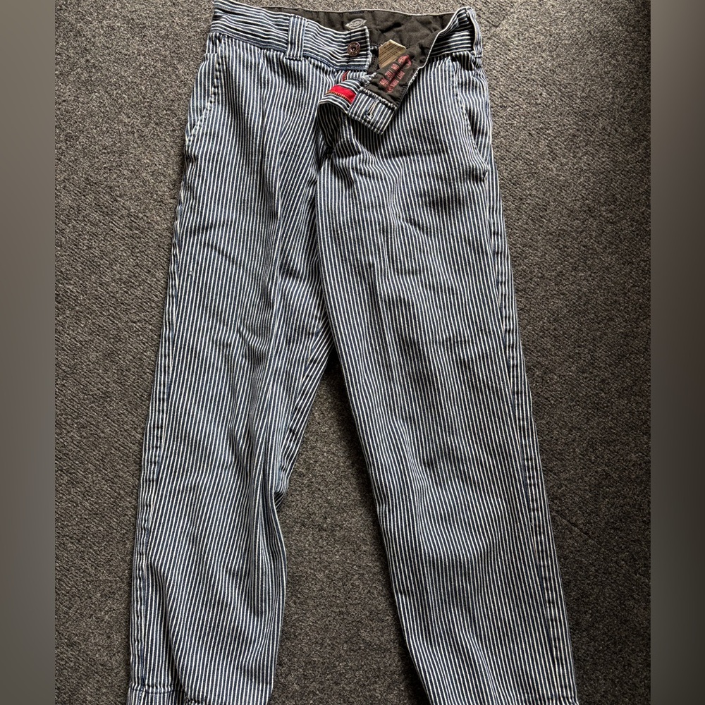Dickies Black and Blue Striped Pants 67’ collection